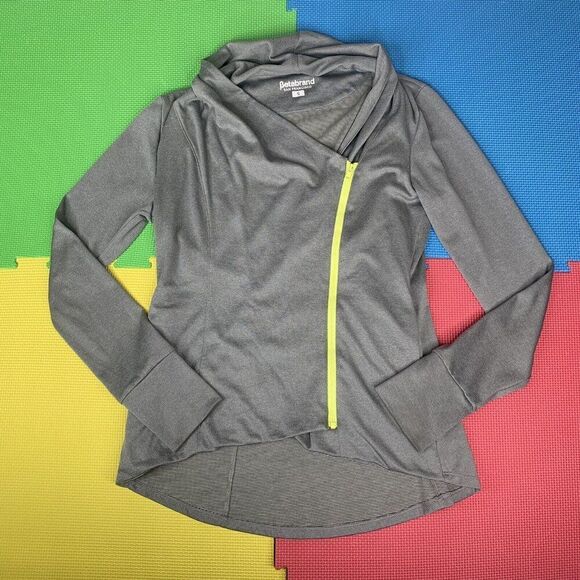 BetaBrand Jacket Women's Size Small S Full-Zip Grey Made In USA Travel Commute - Picture 1 of 16